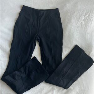 Alo flare legging with zipper detail